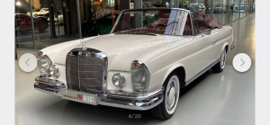 Mercedes W 111 220 SEB Cabrio 1962